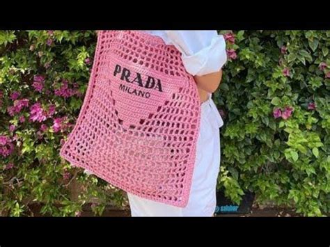 Borsa Prada in uncinetto ♥ Crochet Prada Bag 